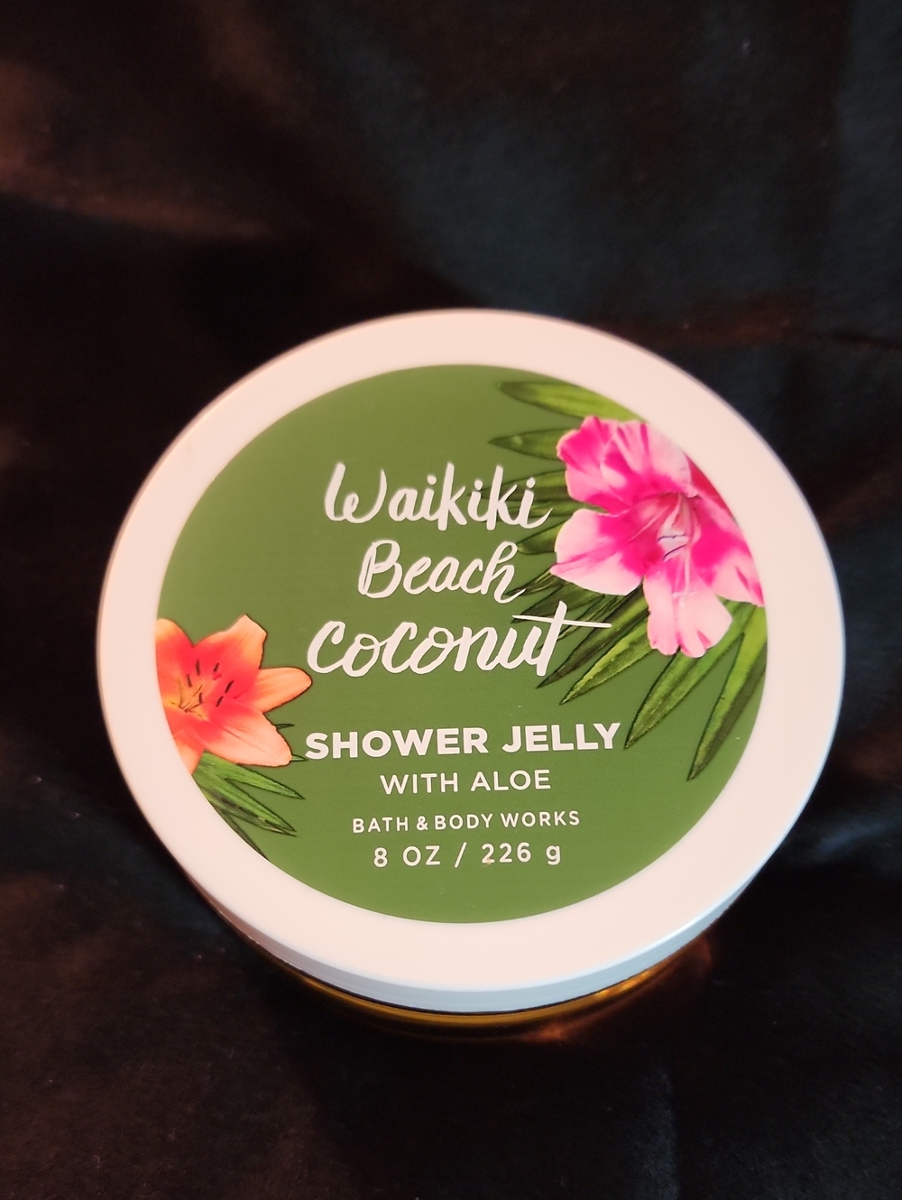 Bath & Body Works Waikiki Beach Coconut Shower Jelly - Green & Pink